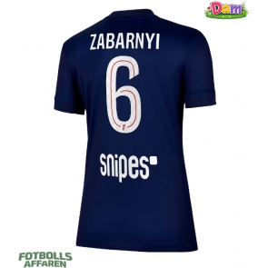 Paris Saint-Germain Illia Zabarnyi #6 Hemmatröja Kvinnor 2025-26 Kortärmad